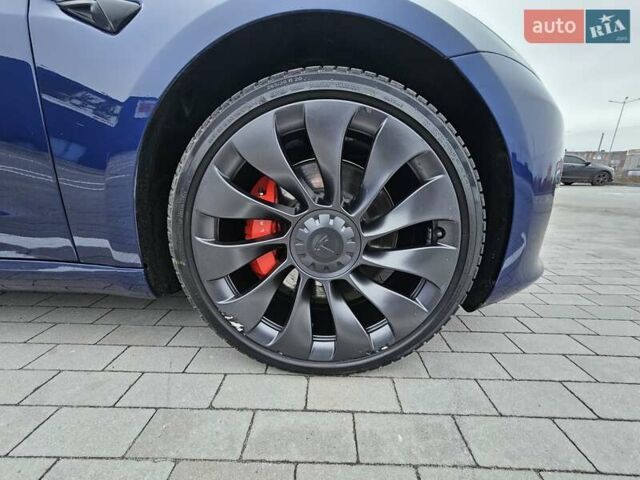 Синий Тесла Модель 3, объемом двигателя 0 л и пробегом 23 тыс. км за 26449 $, фото 21 на Automoto.ua