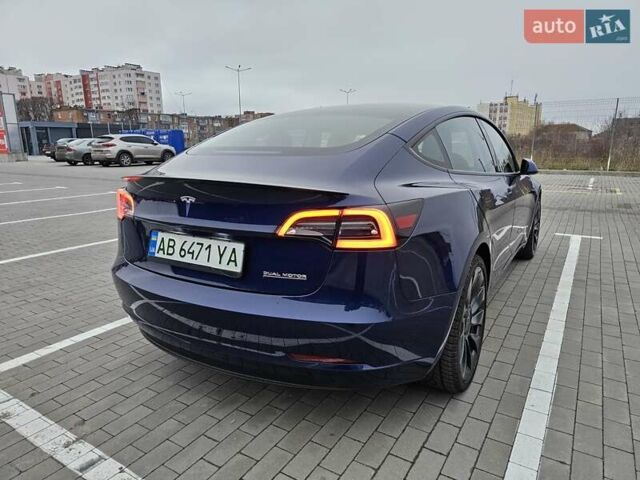 Синий Тесла Модель 3, объемом двигателя 0 л и пробегом 30 тыс. км за 25499 $, фото 12 на Automoto.ua