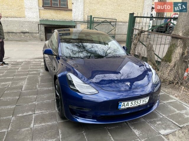 Синій Тесла Модель 3, об'ємом двигуна 0 л та пробігом 19 тис. км за 22500 $, фото 3 на Automoto.ua