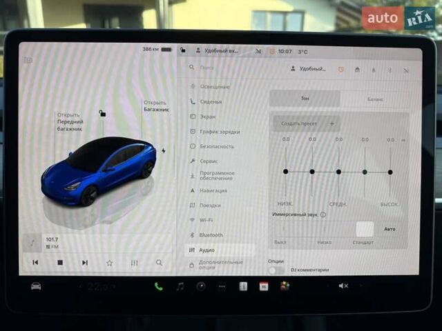 Синій Тесла Модель 3, об'ємом двигуна 0 л та пробігом 21 тис. км за 20999 $, фото 138 на Automoto.ua