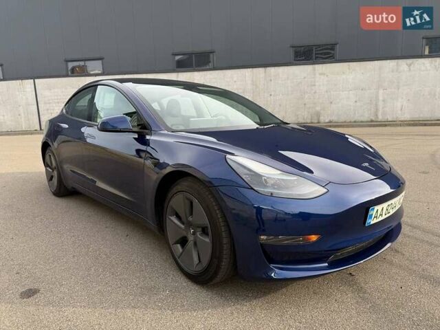 Синий Тесла Модель 3, объемом двигателя 0 л и пробегом 5 тыс. км за 23800 $, фото 3 на Automoto.ua