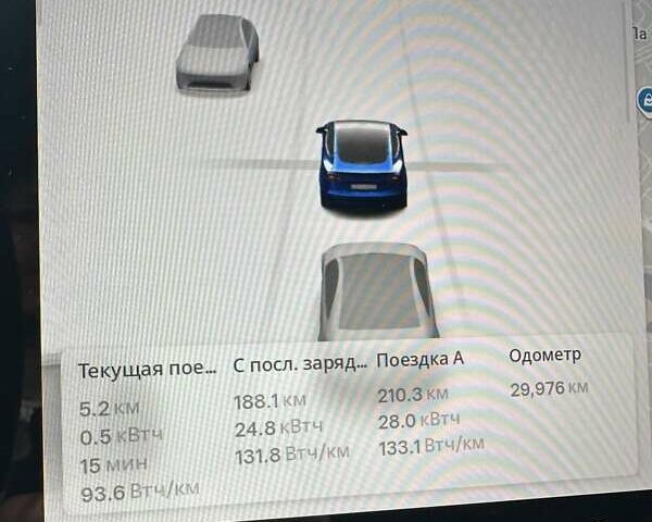 Синій Тесла Модель 3, об'ємом двигуна 0 л та пробігом 30 тис. км за 23000 $, фото 10 на Automoto.ua