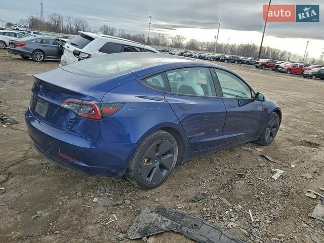 Синий Тесла Модель 3, объемом двигателя 0 л и пробегом 63 тыс. км за 6500 $, фото 2 на Automoto.ua