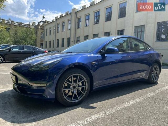 Синий Тесла Модель 3, объемом двигателя 0 л и пробегом 23 тыс. км за 25000 $, фото 2 на Automoto.ua