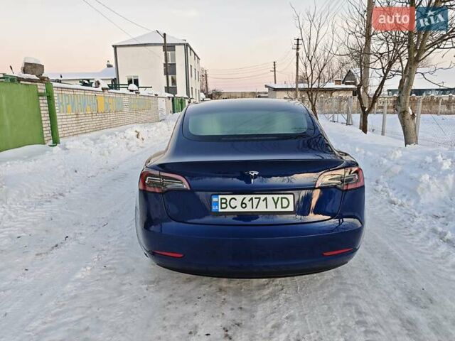 Синий Тесла Модель 3, объемом двигателя 0 л и пробегом 57 тыс. км за 19999 $, фото 4 на Automoto.ua