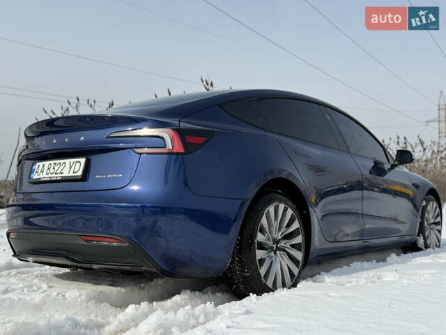Синий Тесла Модель 3, объемом двигателя 0 л и пробегом 50 тыс. км за 34990 $, фото 12 на Automoto.ua