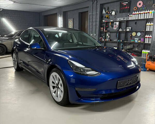 Синій Тесла Модель 3, об'ємом двигуна 0 л та пробігом 45 тис. км за 20990 $, фото 3 на Automoto.ua