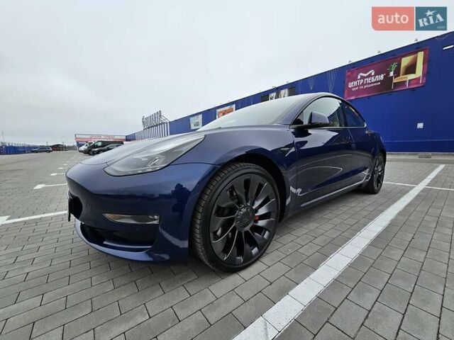 Синий Тесла Модель 3, объемом двигателя 0 л и пробегом 23 тыс. км за 26449 $, фото 16 на Automoto.ua