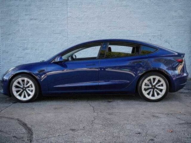 Синий Тесла Модель 3, объемом двигателя 0 л и пробегом 39 тыс. км за 19800 $, фото 3 на Automoto.ua