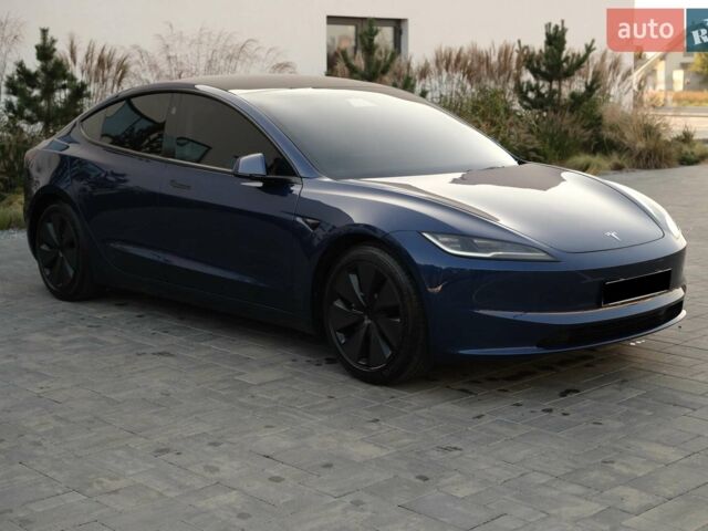 Синий Тесла Модель 3, объемом двигателя 0 л и пробегом 8 тыс. км за 24900 $, фото 2 на Automoto.ua