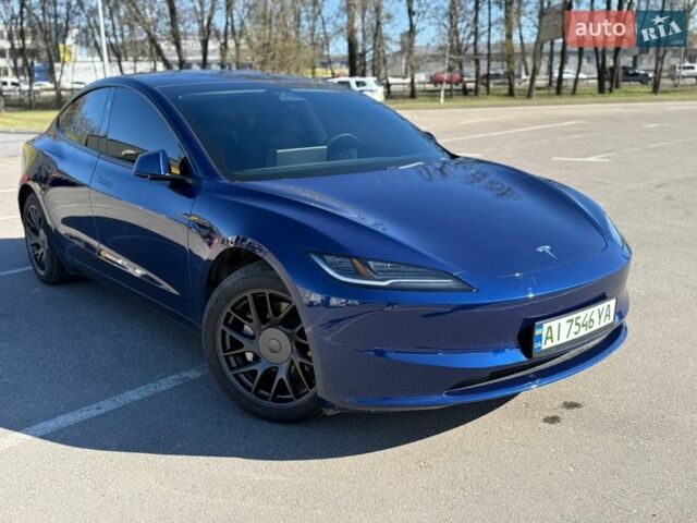 Синий Тесла Модель 3, объемом двигателя 0 л и пробегом 11 тыс. км за 26600 $, фото 2 на Automoto.ua