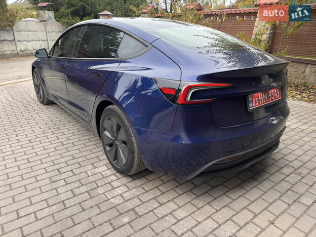 Тесла Модель 3 2024 у Львові на Automoto.ua Синій Тесла Модель 3, об'ємом двигуна 0 л та пробігом 15 тис. км за 25300 $, фото 5 на Automoto.ua