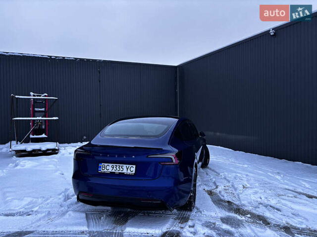 Синій Тесла Модель 3, об'ємом двигуна 0 л та пробігом 18 тис. км за 24500 $, фото 5 на Automoto.ua