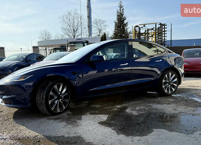 Синий Тесла Модель 3, объемом двигателя 0 л и пробегом 1 тыс. км за 28999 $, фото 9 на Automoto.ua