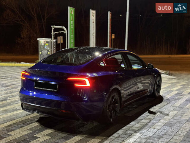 Синий Тесла Модель 3, объемом двигателя 0 л и пробегом 1 тыс. км за 37900 $, фото 6 на Automoto.ua
