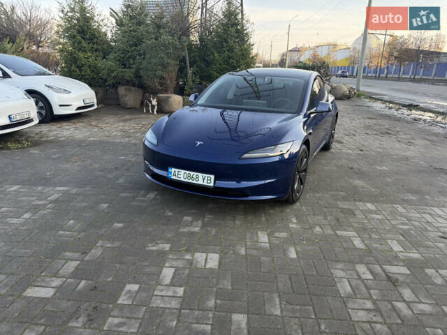 Синий Тесла Модель 3, объемом двигателя 0 л и пробегом 5 тыс. км за 32000 $, фото 2 на Automoto.ua