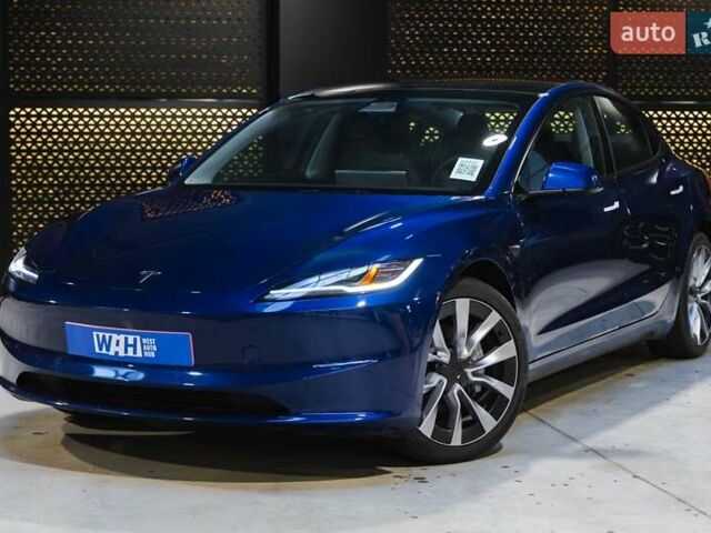 Синій Тесла Модель 3, об'ємом двигуна 0 л та пробігом 1 тис. км за 26900 $, фото 1 на Automoto.ua