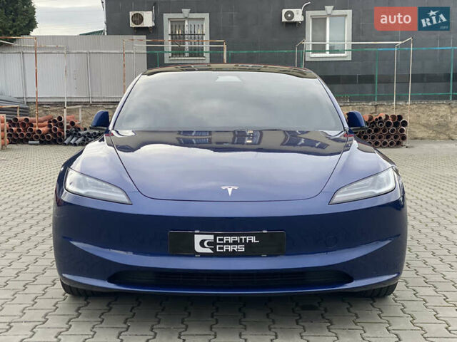 Синий Тесла Модель 3, объемом двигателя 0 л и пробегом 7 тыс. км за 25700 $, фото 2 на Automoto.ua