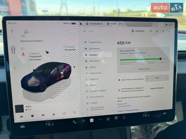 Синій Тесла Модель 3, об'ємом двигуна 0 л та пробігом 20 тис. км за 30900 $, фото 28 на Automoto.ua