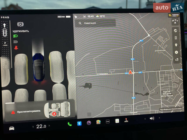Синий Тесла Модель 3, объемом двигателя 0 л и пробегом 7 тыс. км за 25700 $, фото 21 на Automoto.ua