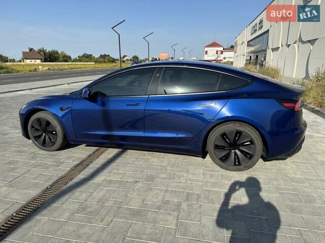 Синій Тесла Модель 3, об'ємом двигуна 0 л та пробігом 5 тис. км за 28300 $, фото 1 на Automoto.ua