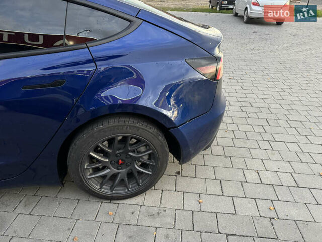 Синий Тесла Модель 3, объемом двигателя 0 л и пробегом 16 тыс. км за 27500 $, фото 7 на Automoto.ua