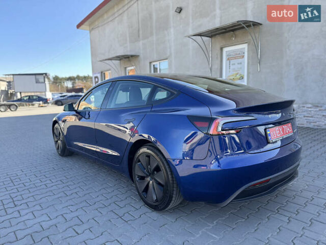 Синий Тесла Модель 3, объемом двигателя 0 л и пробегом 2 тыс. км за 26500 $, фото 4 на Automoto.ua