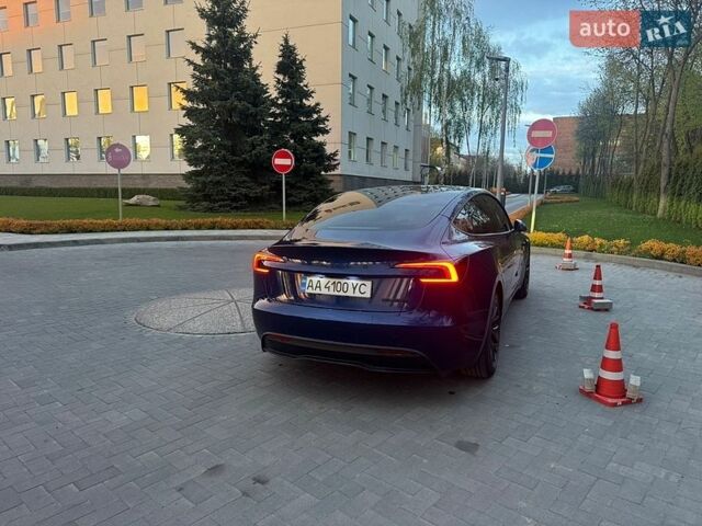 Синий Тесла Модель 3, объемом двигателя 0 л и пробегом 29 тыс. км за 29750 $, фото 6 на Automoto.ua