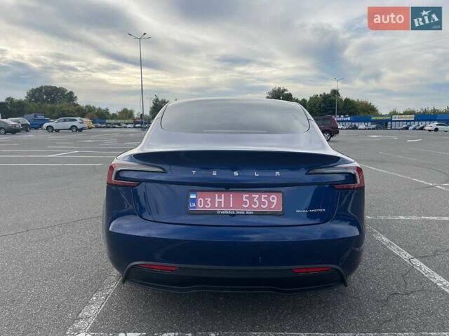 Тесла Модель 3 2024 у Києві на Automoto.ua Синій Тесла Модель 3, об'ємом двигуна 0 л та пробігом 41 тис. км за 35500 $, фото 8 на Automoto.ua