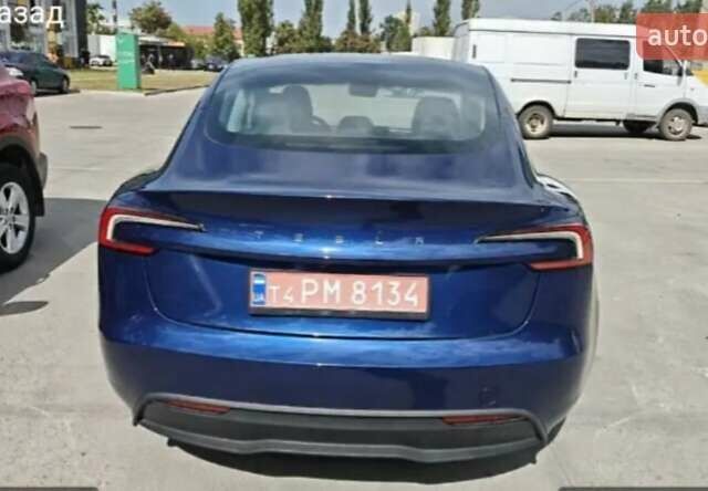 Синий Тесла Модель 3, объемом двигателя 0 л и пробегом 1 тыс. км за 28900 $, фото 7 на Automoto.ua