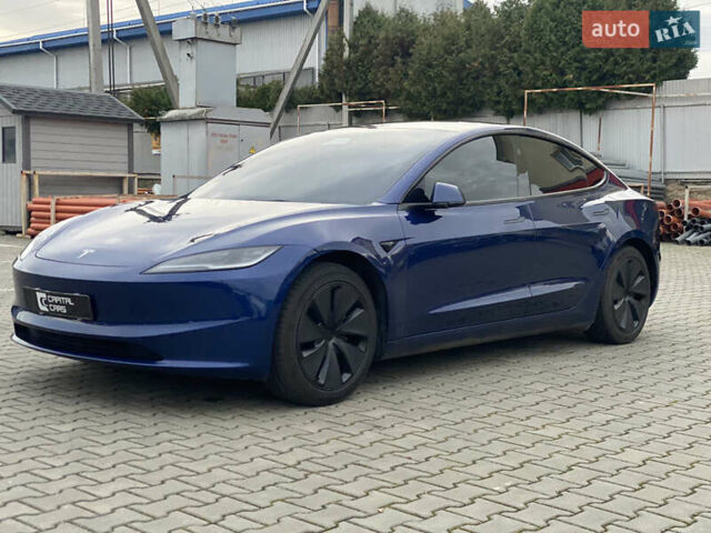 Синий Тесла Модель 3, объемом двигателя 0 л и пробегом 7 тыс. км за 25700 $, фото 3 на Automoto.ua