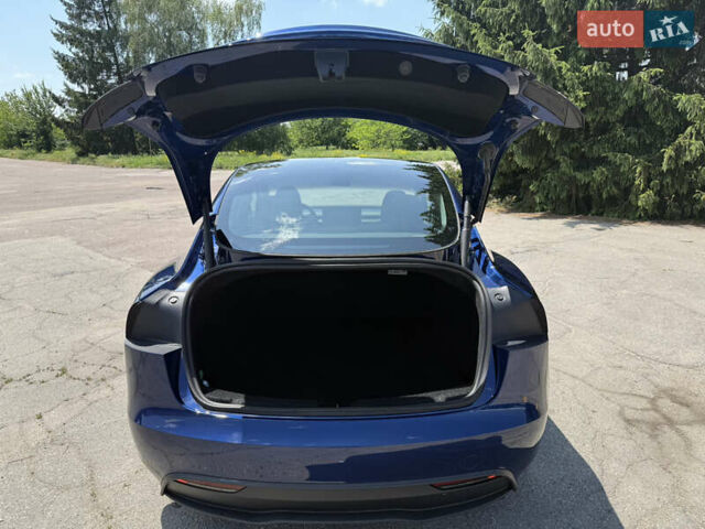 Синий Тесла Модель 3, объемом двигателя 0 л и пробегом 2 тыс. км за 34300 $, фото 4 на Automoto.ua
