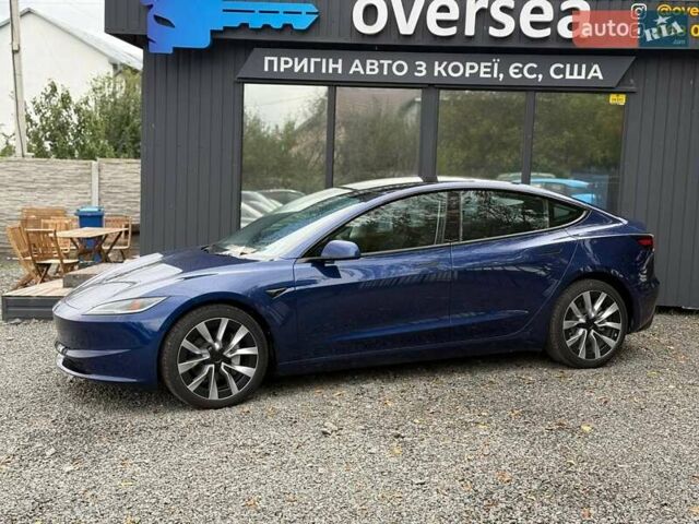 Синій Тесла Модель 3, об'ємом двигуна 0 л та пробігом 1 тис. км за 27500 $, фото 2 на Automoto.ua