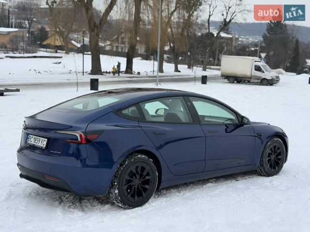 Синий Тесла Модель 3, объемом двигателя 0 л и пробегом 16 тыс. км за 33918 $, фото 1 на Automoto.ua