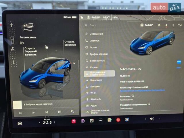 Синій Тесла Модель 3, об'ємом двигуна 0 л та пробігом 20 тис. км за 25000 $, фото 16 на Automoto.ua