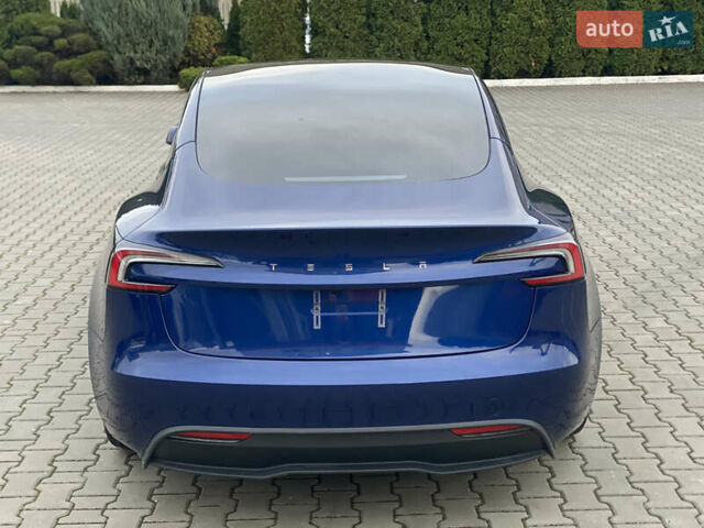 Синий Тесла Модель 3, объемом двигателя 0 л и пробегом 7 тыс. км за 25700 $, фото 5 на Automoto.ua