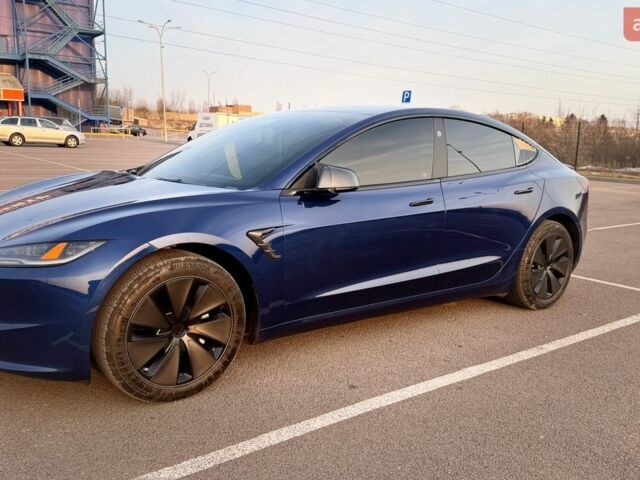 Синий Тесла Модель 3, объемом двигателя 0 л и пробегом 57 тыс. км за 27700 $, фото 6 на Automoto.ua