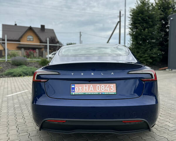 Синий Тесла Модель 3, объемом двигателя 0 л и пробегом 7 тыс. км за 24300 $, фото 6 на Automoto.ua