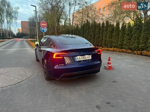 Синий Тесла Модель 3, объемом двигателя 0 л и пробегом 29 тыс. км за 29750 $, фото 8 на Automoto.ua