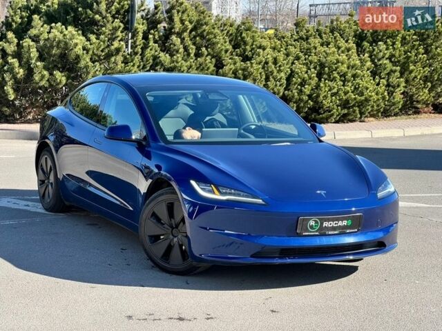 Синий Тесла Модель 3, объемом двигателя 0 л и пробегом 14 тыс. км за 31999 $, фото 3 на Automoto.ua