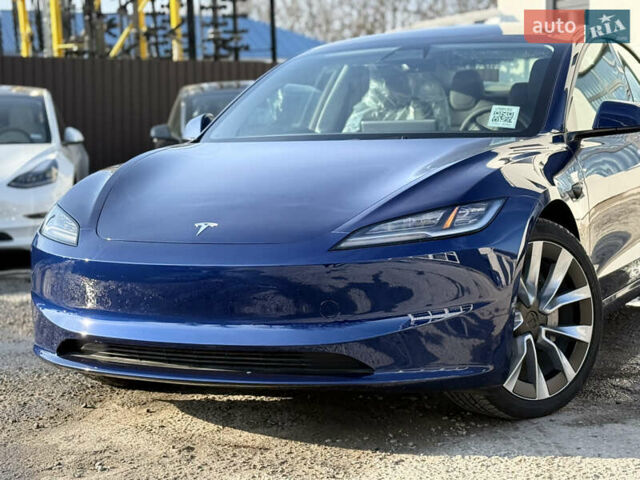 Синий Тесла Модель 3, объемом двигателя 0 л и пробегом 1 тыс. км за 28999 $, фото 3 на Automoto.ua