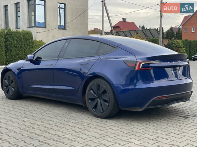 Синий Тесла Модель 3, объемом двигателя 0 л и пробегом 7 тыс. км за 25700 $, фото 4 на Automoto.ua