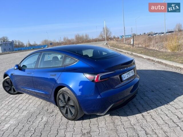 Синий Тесла Модель 3, объемом двигателя 0 л и пробегом 31 тыс. км за 32500 $, фото 3 на Automoto.ua