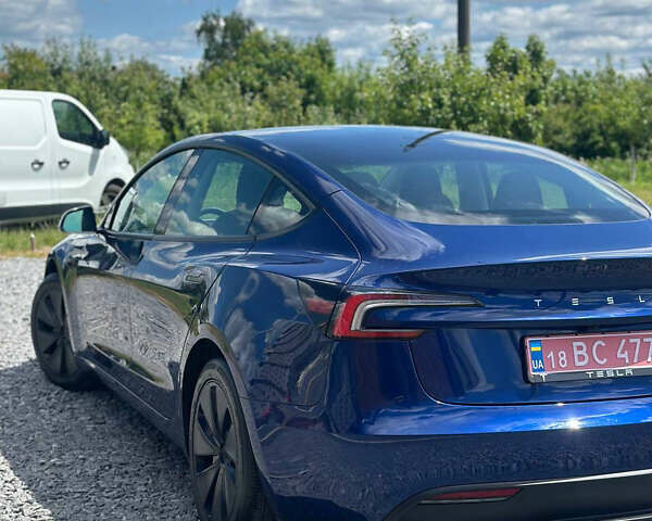 Синий Тесла Модель 3, объемом двигателя 0 л и пробегом 8 тыс. км за 24999 $, фото 3 на Automoto.ua