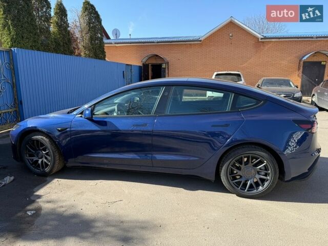 Синий Тесла Модель 3, объемом двигателя 0 л и пробегом 46 тыс. км за 30000 $, фото 4 на Automoto.ua