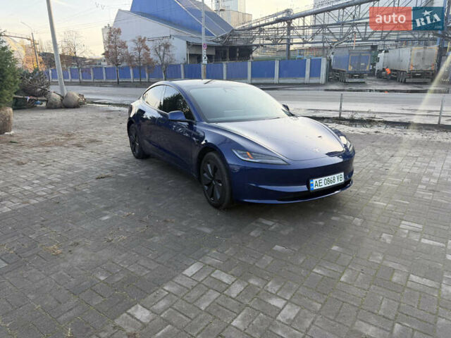Синий Тесла Модель 3, объемом двигателя 0 л и пробегом 5 тыс. км за 32000 $, фото 1 на Automoto.ua