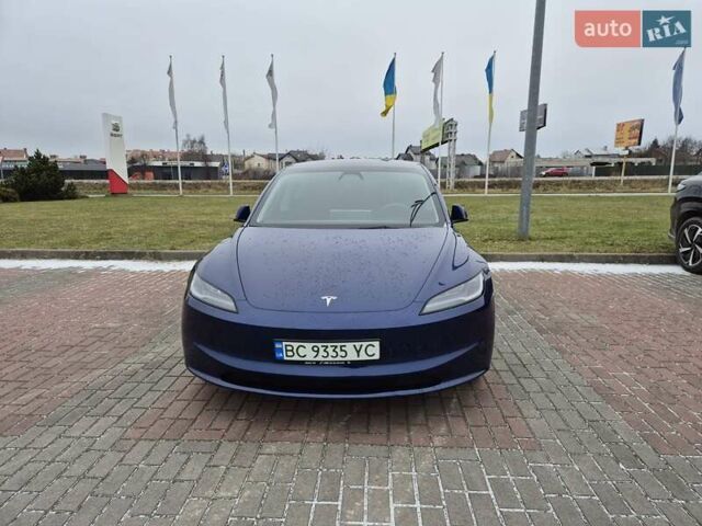 Синій Тесла Модель 3, об'ємом двигуна 0 л та пробігом 20 тис. км за 25000 $, фото 1 на Automoto.ua