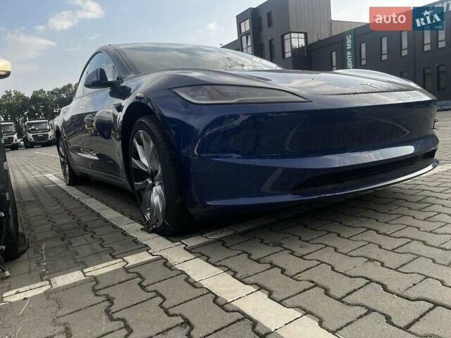 Синий Тесла Модель 3, объемом двигателя 0 л и пробегом 1 тыс. км за 28900 $, фото 3 на Automoto.ua