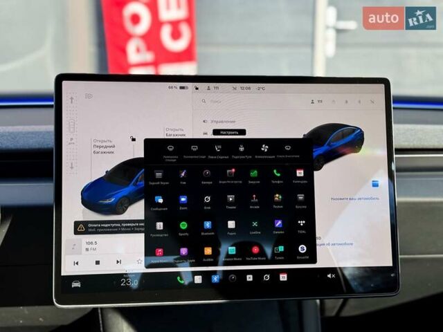 Синій Тесла Модель 3, об'ємом двигуна 0 л та пробігом 4 тис. км за 33500 $, фото 23 на Automoto.ua