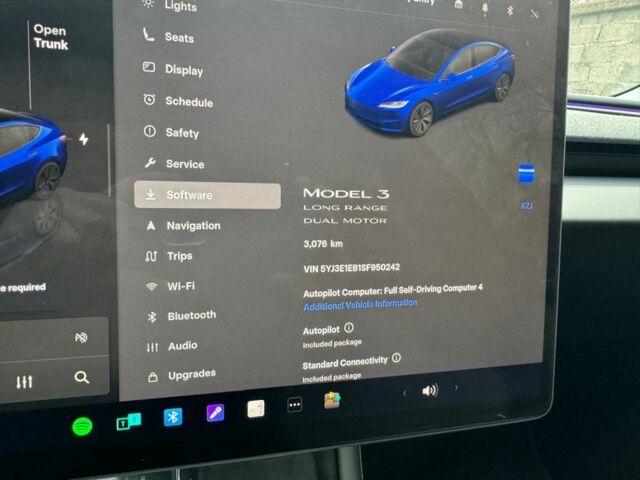 Синій Тесла Модель 3, об'ємом двигуна 0 л та пробігом 3 тис. км за 33000 $, фото 11 на Automoto.ua